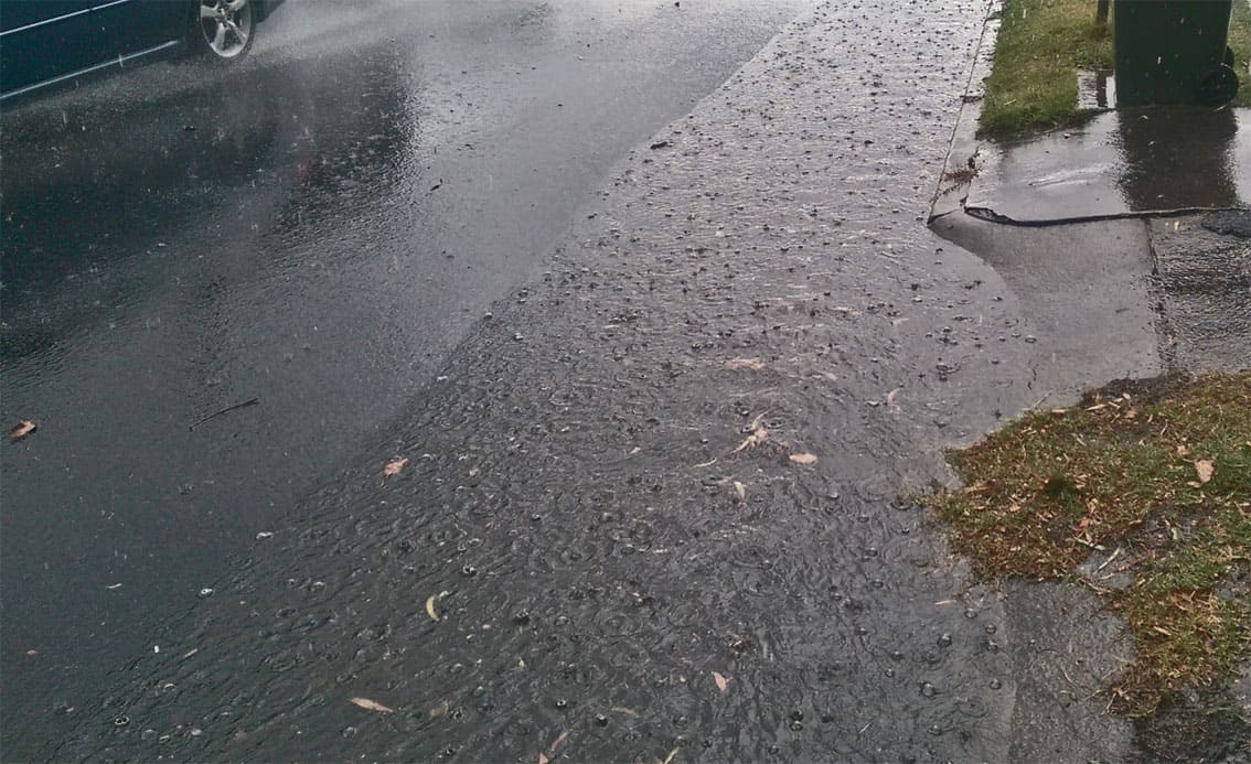 Floods near Kingswood